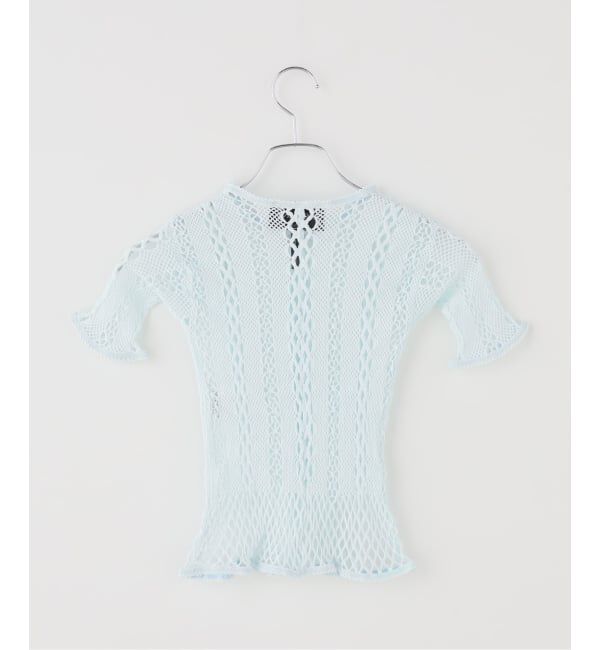 JOURNAL STANDARD「【EUCHRONIA/ユークロニア】 Stretch lace short sleeve tee」|Tシャツ・カットソー|