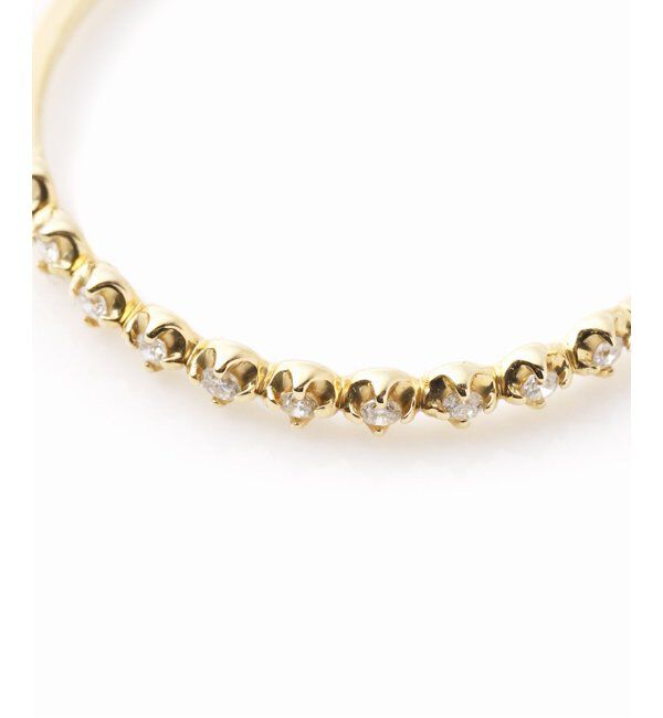 Lilas by Spick&Span「ラウンド10ピースダイヤリング K18」|リング|