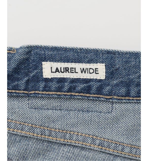Spick and Span「AUTHEN / オーセン LAUREL WIDE」|デニム|