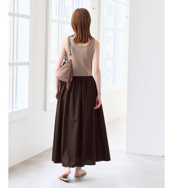 U by SPICK&SPAN「リブタンクドッキングワンピース」|ワンピース|