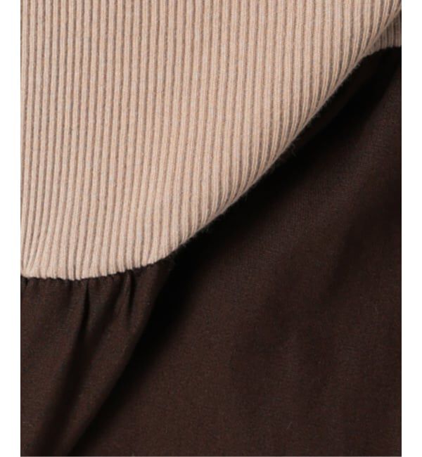 U by SPICK&SPAN「リブタンクドッキングワンピース」|ワンピース|