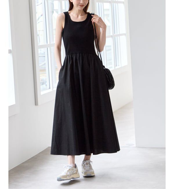 U by SPICK&SPAN「リブタンクドッキングワンピース」|ワンピース|