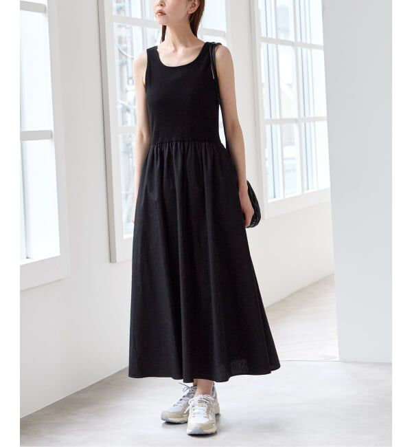 U by SPICK&SPAN「リブタンクドッキングワンピース」|ワンピース|