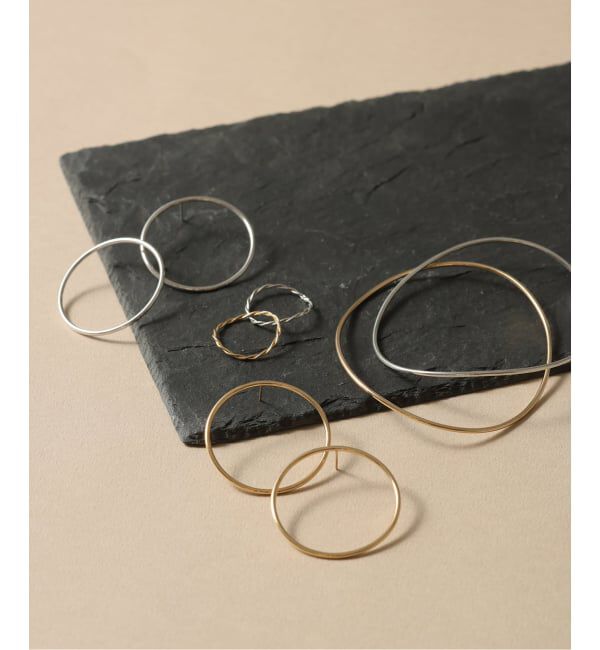 Lilas by Spick&Span「ネジリカーブラインリング K10」|リング|