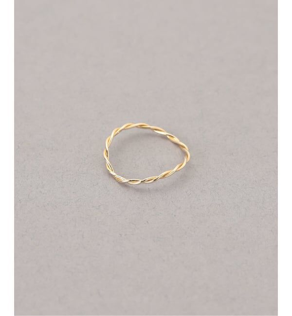 Lilas by Spick&Span「ネジリカーブラインリング K10」|リング|