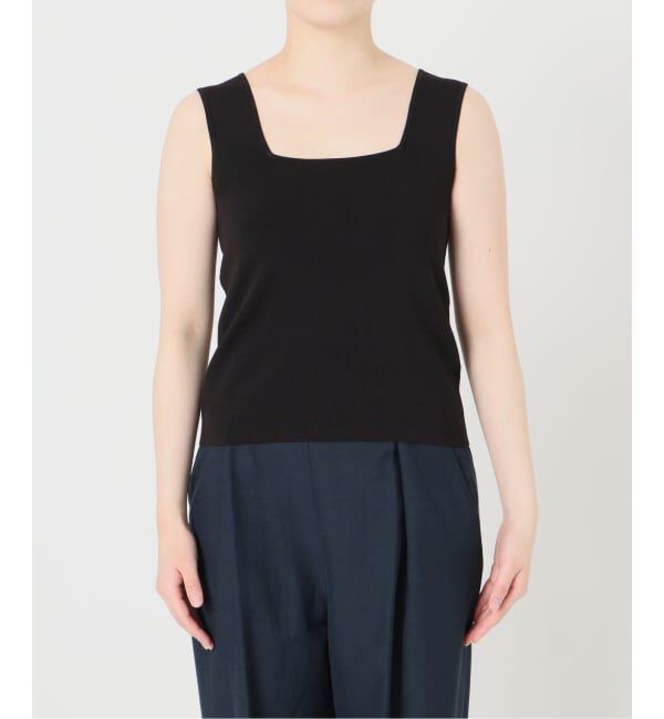  「【洗える】2WAYニットタンク」|ニット・セーター|