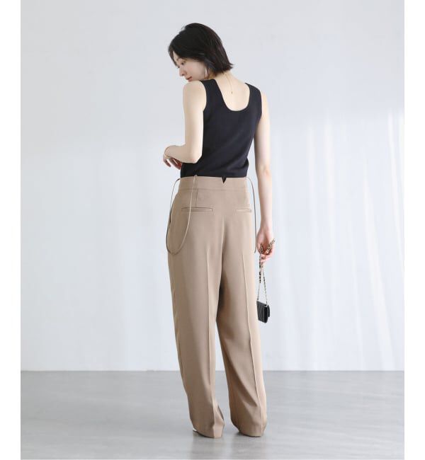  「【洗える】2WAYニットタンク」|ニット・セーター|