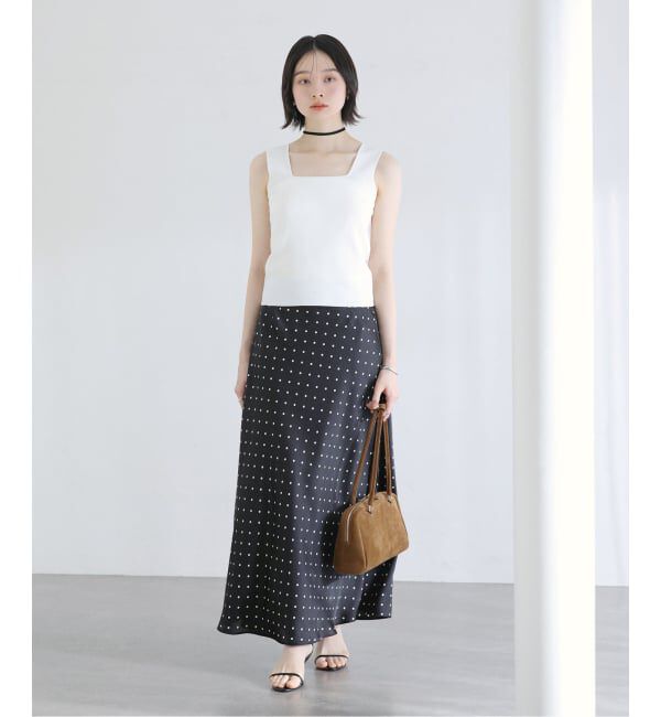  「【洗える】2WAYニットタンク」|ニット・セーター|