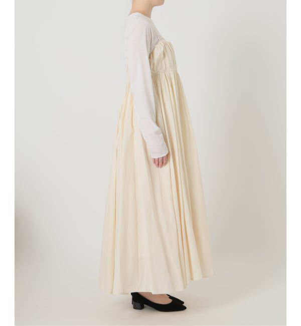  「《WEB限定》【洗える】ギャザーキャミワンピース」|ワンピース|