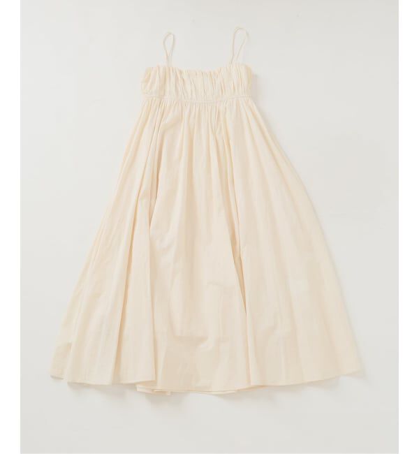  「《WEB限定》【洗える】ギャザーキャミワンピース」|ワンピース|
