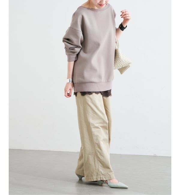  「4cmフレンチスクエアスリングバック」|パンプス|