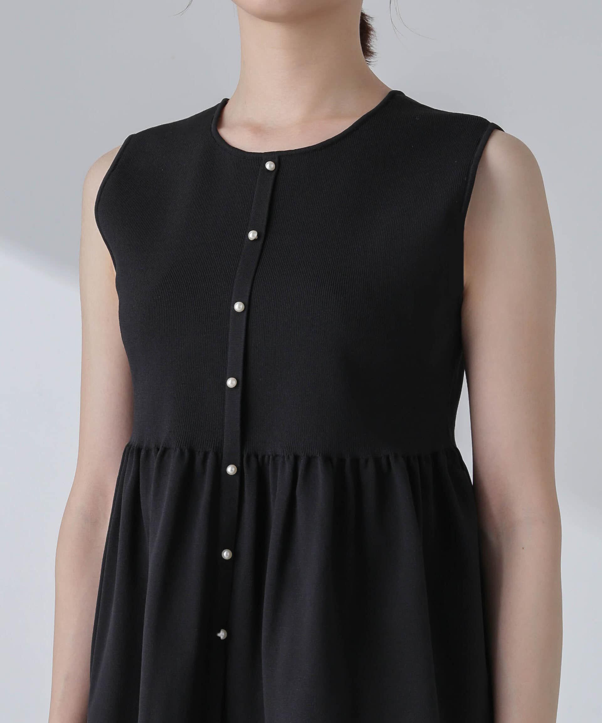 nano･universe「前後2WAYペプラムニットトップス」|ニット・セーター|