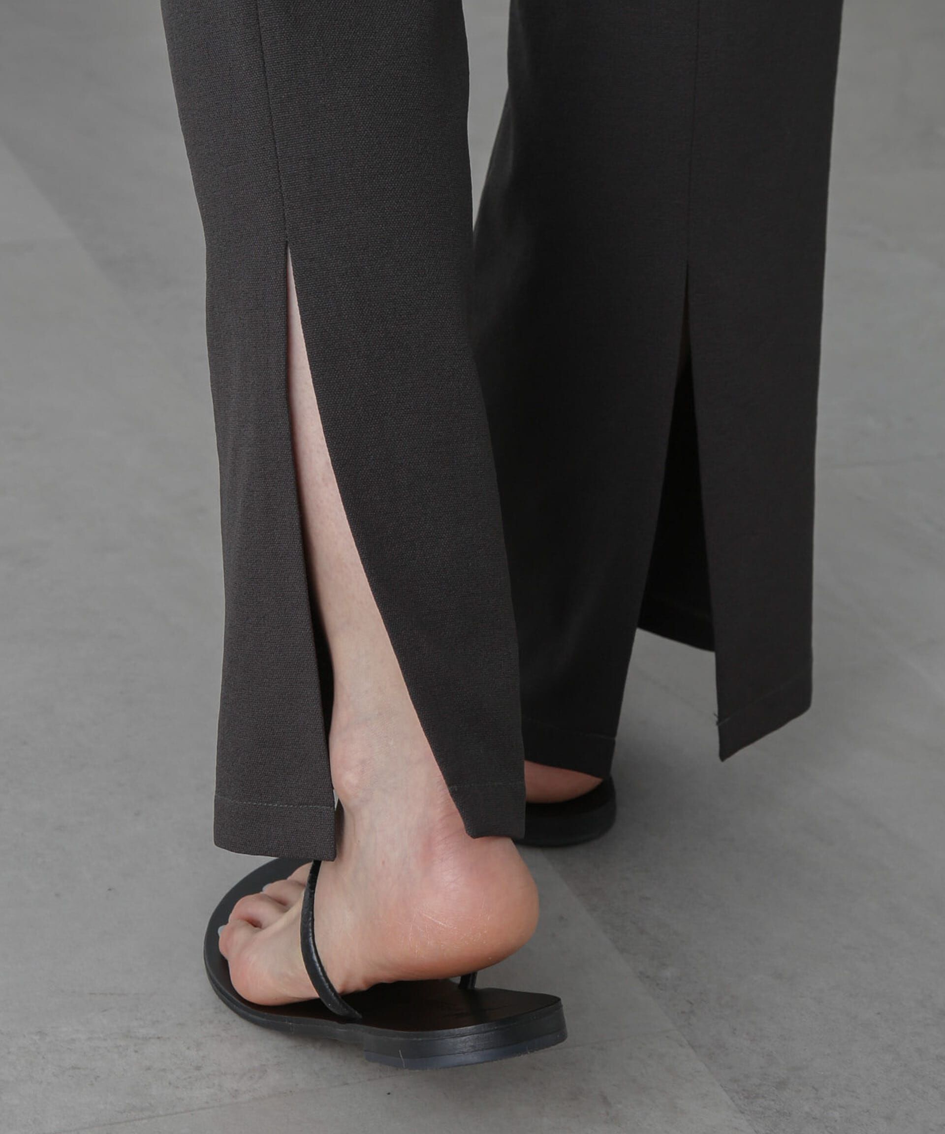 nano･universe「バックスリットトラックパンツ」|チノ|