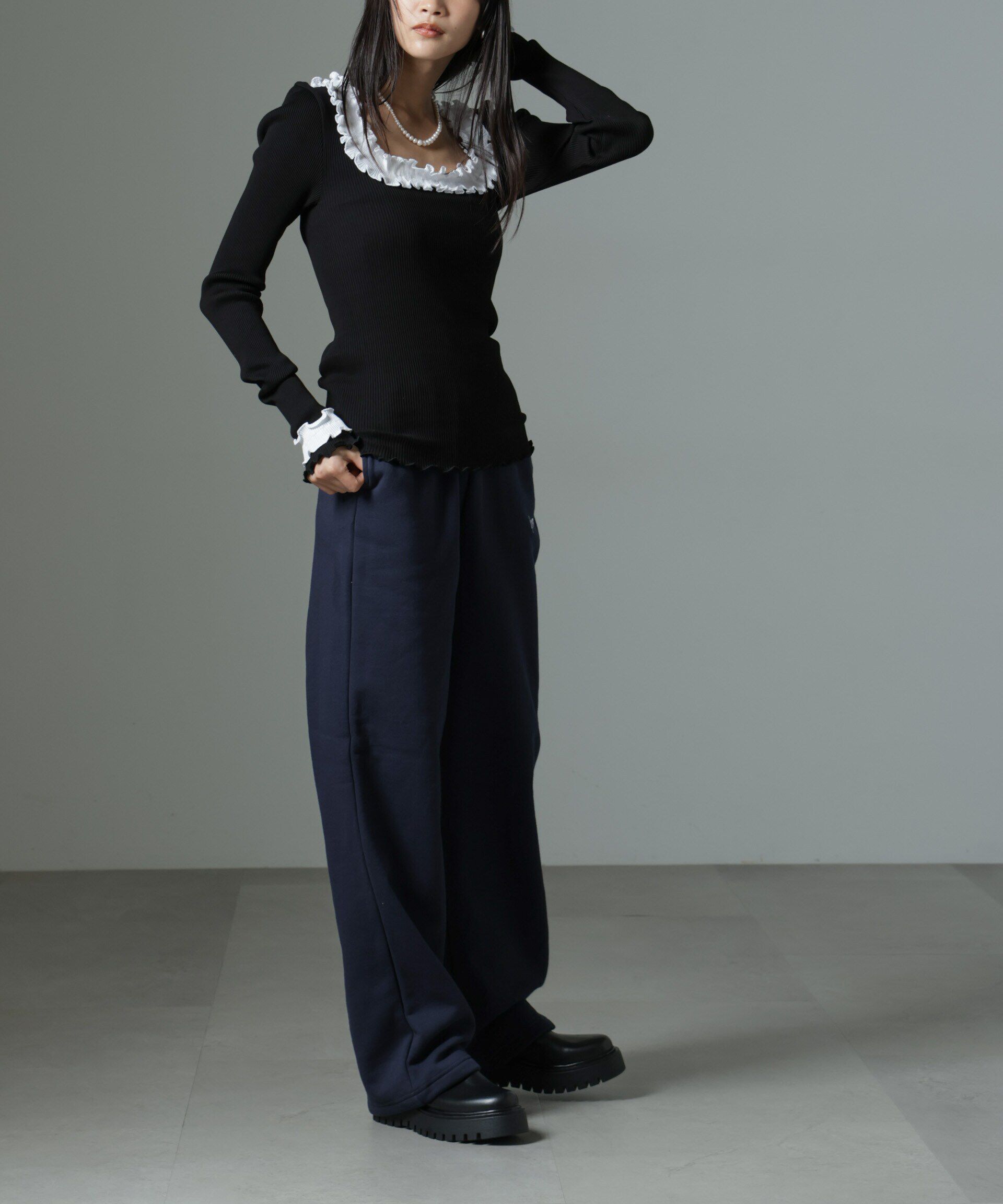 nano･universe「OperaSPORT/RAYAN UNISEX SWEATPANTS」|チノ|