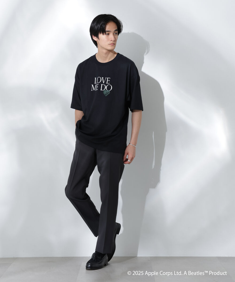 nano･universe「Anti Soaked(R)&times;BEATLES LOVE ME DO汗染み防止Tシャツ」|Tシャツ・カットソー|