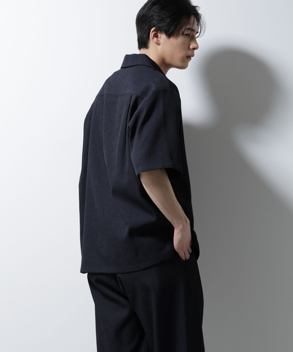 nano･universe「「MC」coveross(R)EOS ポリエステル ブッチャースキッパーシャツ」|シャツ・ブラウス|