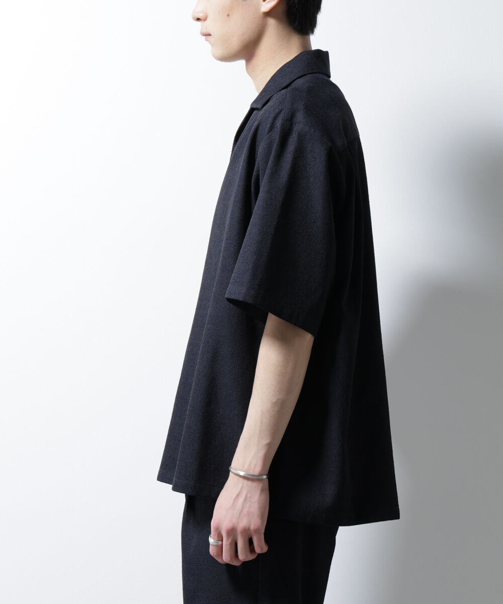 nano･universe「「MC」coveross(R)EOS ポリエステル ブッチャースキッパーシャツ」|シャツ・ブラウス|