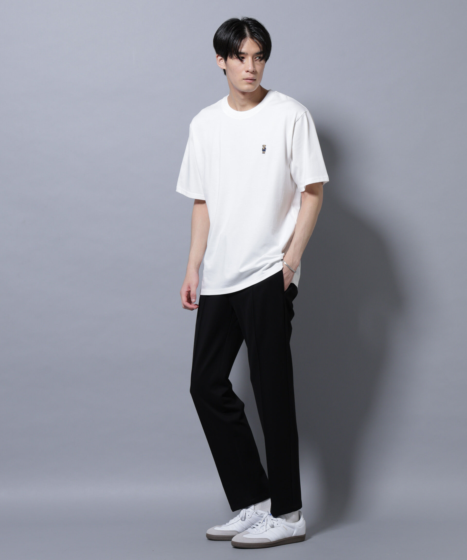 nano･universe「ナノベアTシャツ 半袖 夏服Ver.2」|Tシャツ・カットソー|