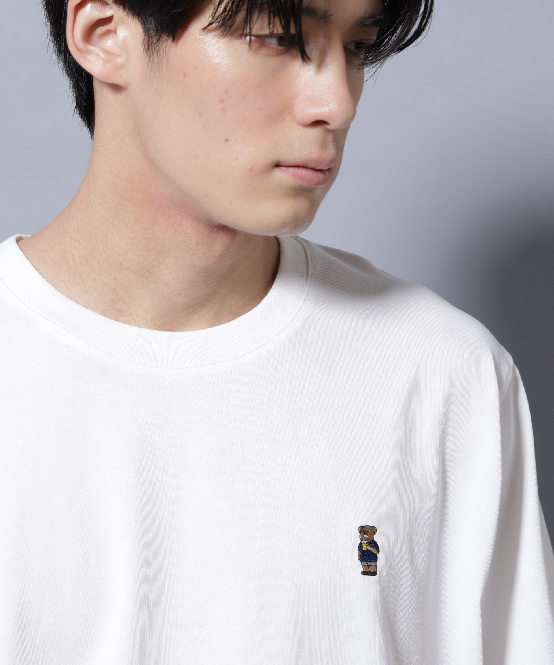 nano･universe「ナノベアTシャツ 半袖 夏服Ver.2」|Tシャツ・カットソー|