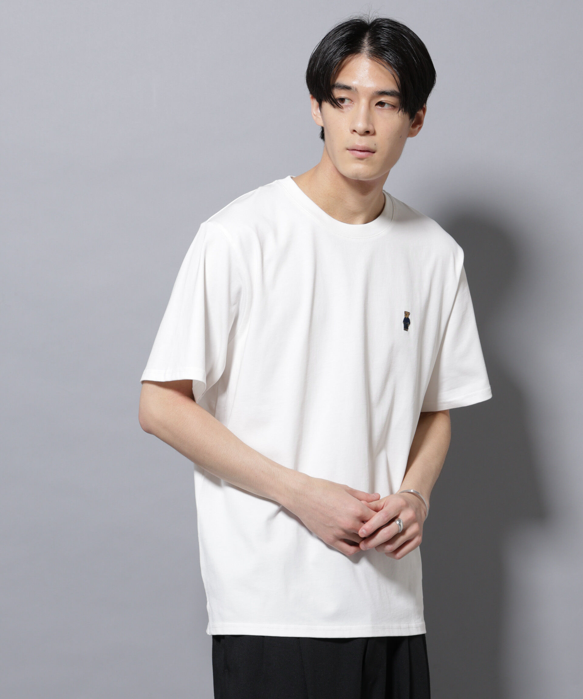 nano･universe「ナノベアTシャツ 半袖 夏服Ver.2」|Tシャツ・カットソー|パターン32