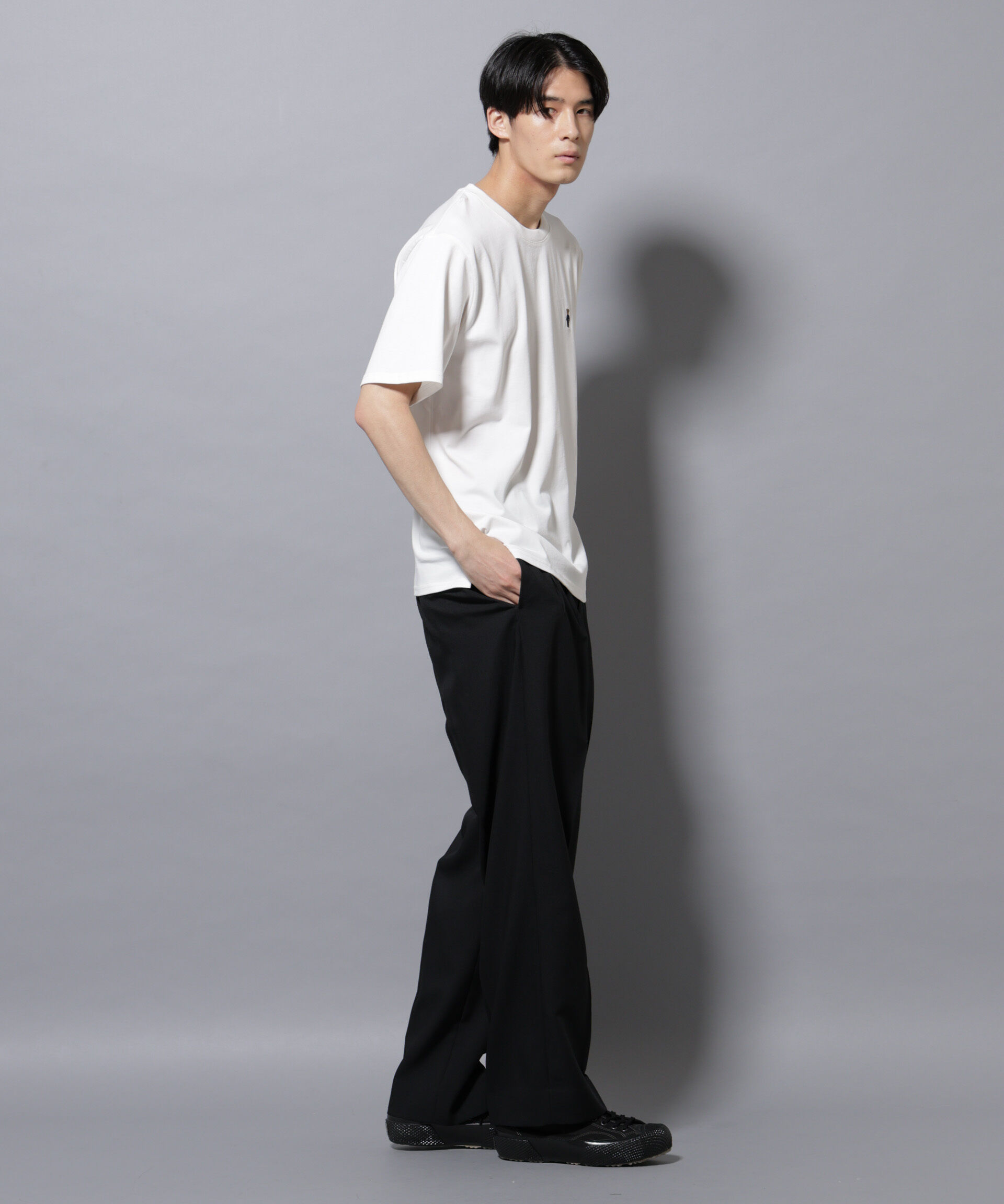 nano･universe「ナノベアTシャツ 半袖 夏服Ver.2」|Tシャツ・カットソー|