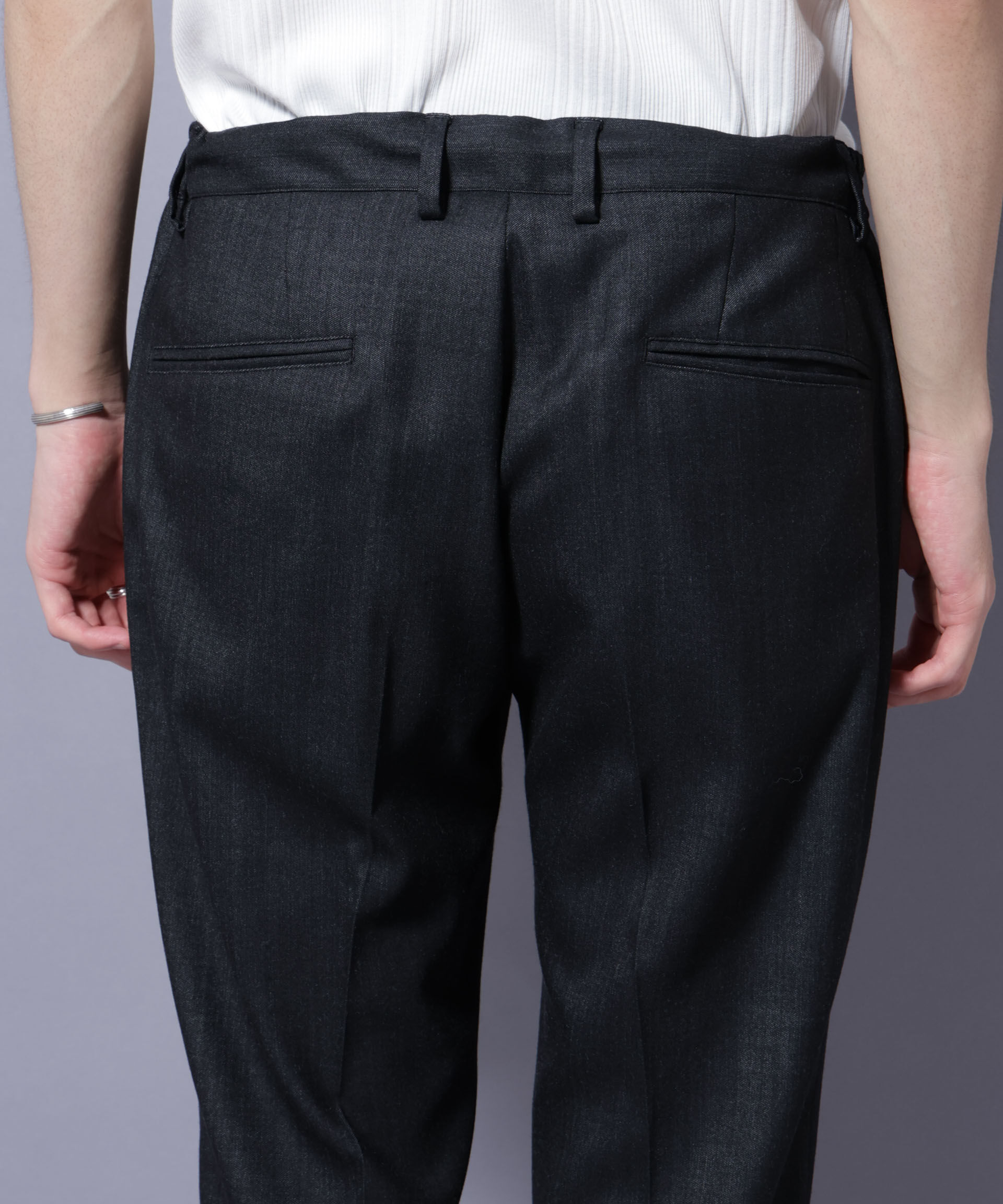 nano･universe「「N TROUSERS PREMIUM」ウールデニムパンツ/STRETCH(セットアップ可)」|スーツ|