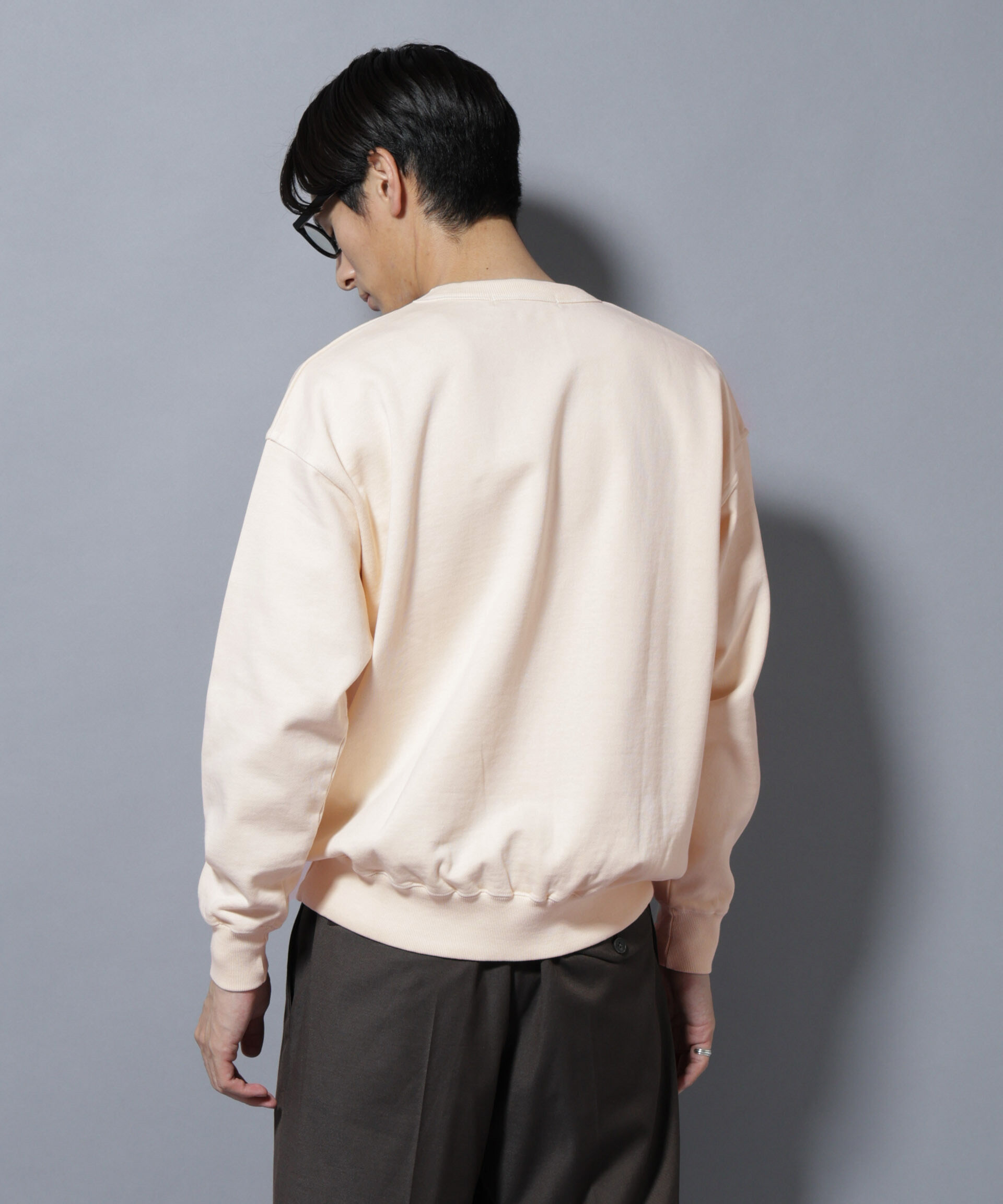 nano･universe「ヴィンテージライク クルーネックスウェット」|Tシャツ・カットソー|