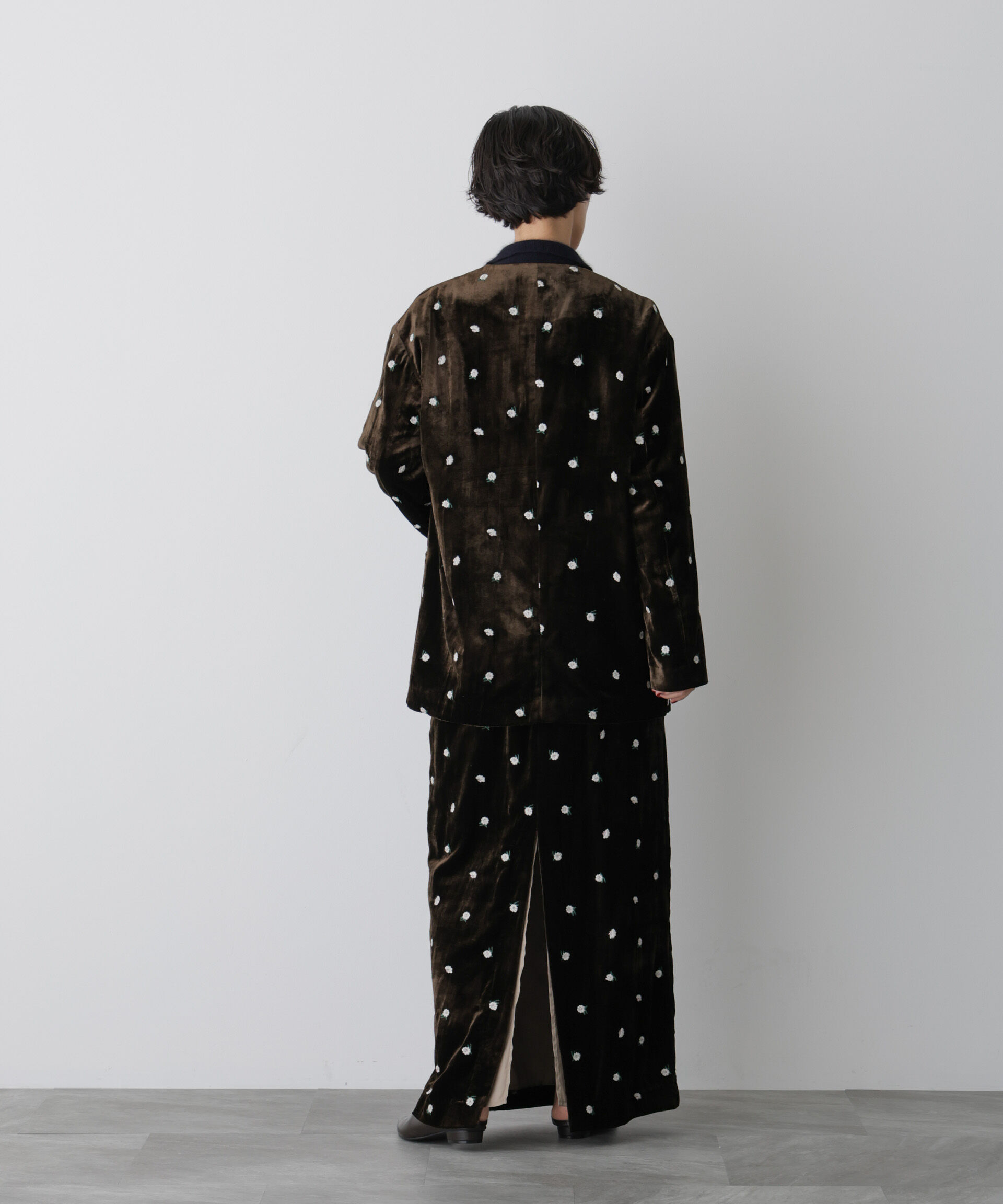  「「STEVELOUR」ベロアブルームジャケット(セットアップ可)」|その他|