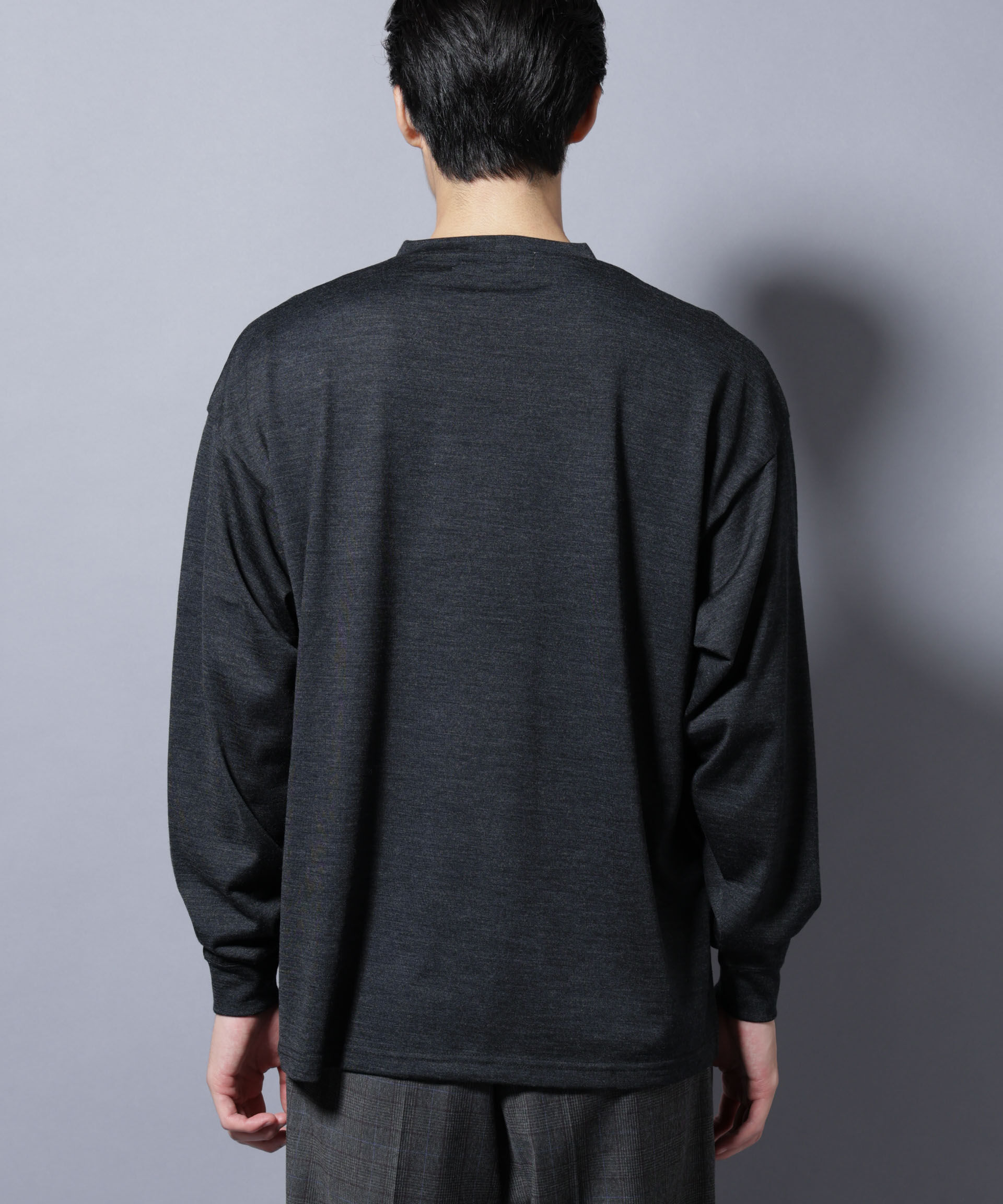 nano･universe「MIYATA&times;NANO JAPAN MADE 100%WOOL Tシャツ」|Tシャツ・カットソー|