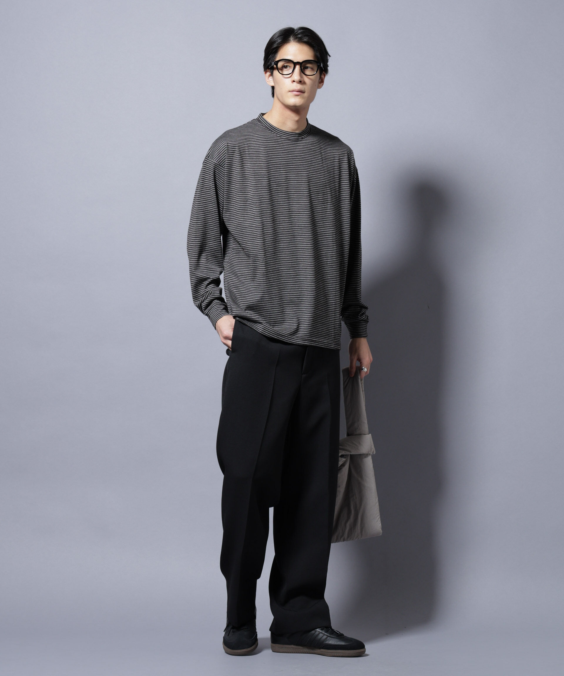 nano･universe「MIYATA&times;NANO JAPAN MADE 100%WOOL Tシャツ」|Tシャツ・カットソー|