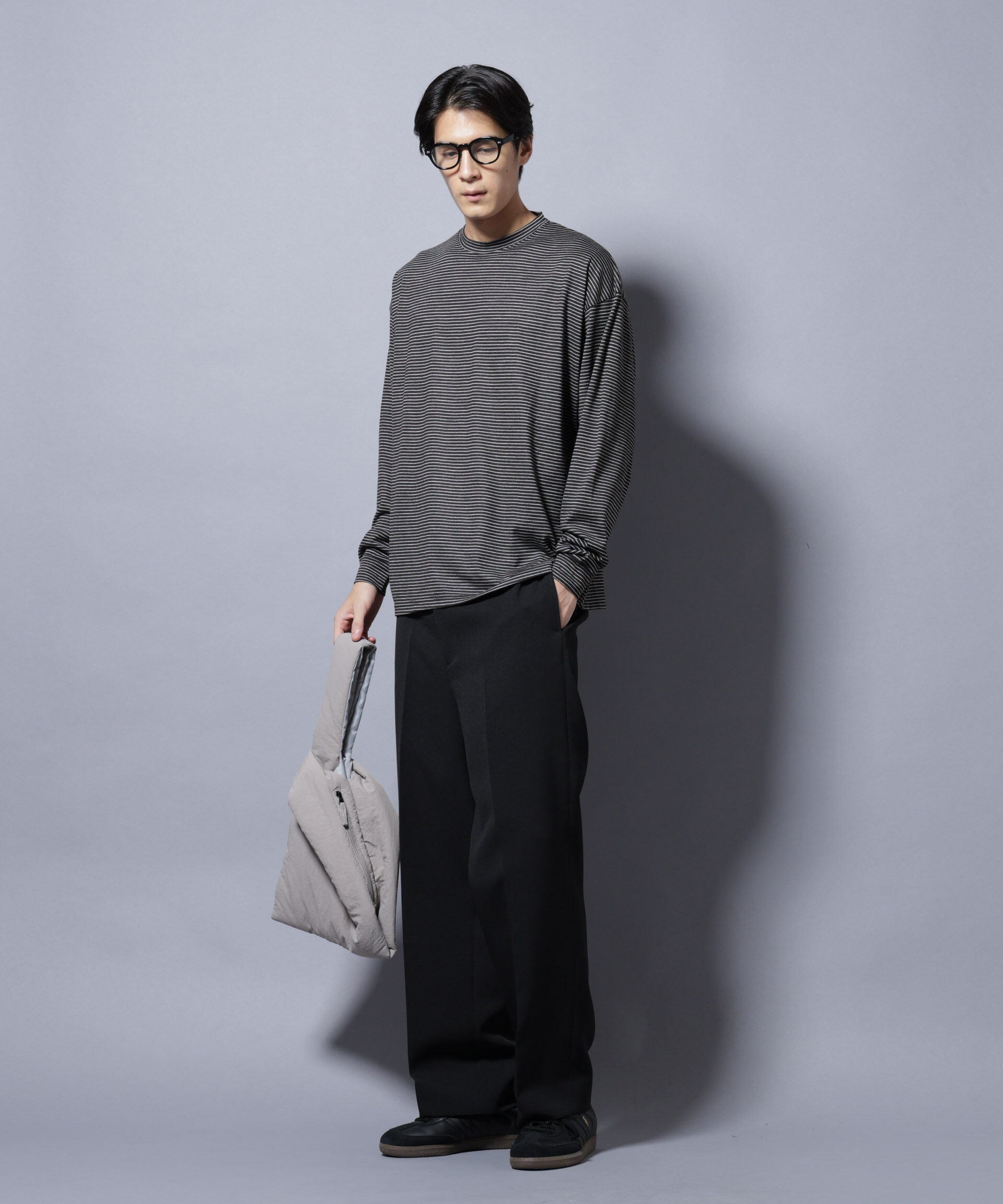 nano･universe「MIYATA&times;NANO JAPAN MADE 100%WOOL Tシャツ」|Tシャツ・カットソー|