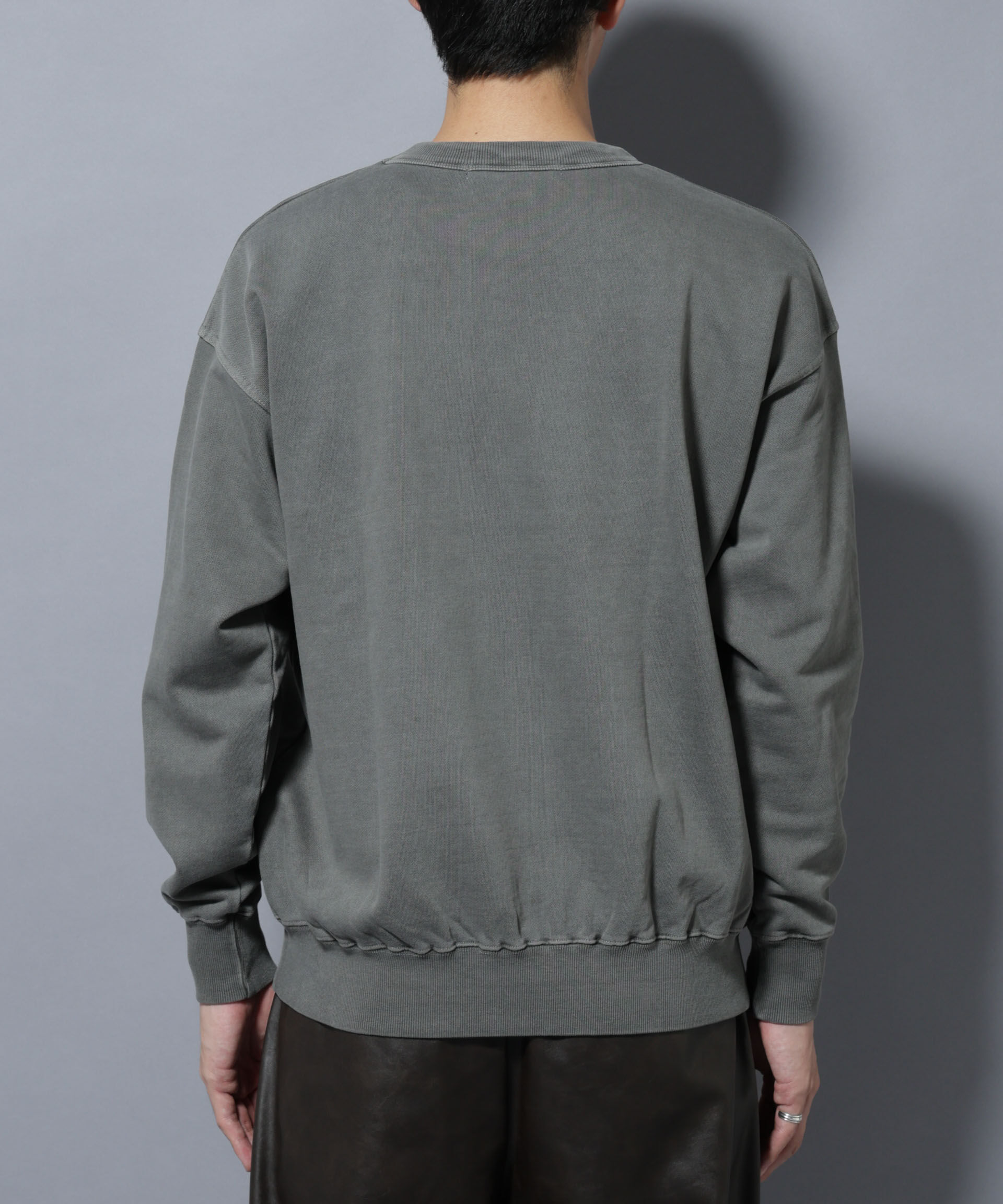 nano･universe「ヴィンテージライク エディトリアル デザインスウェット」|Tシャツ・カットソー|