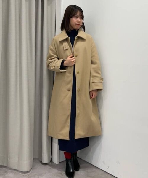 nano･universe「釦ディティールニットワンピース」|ワンピース|