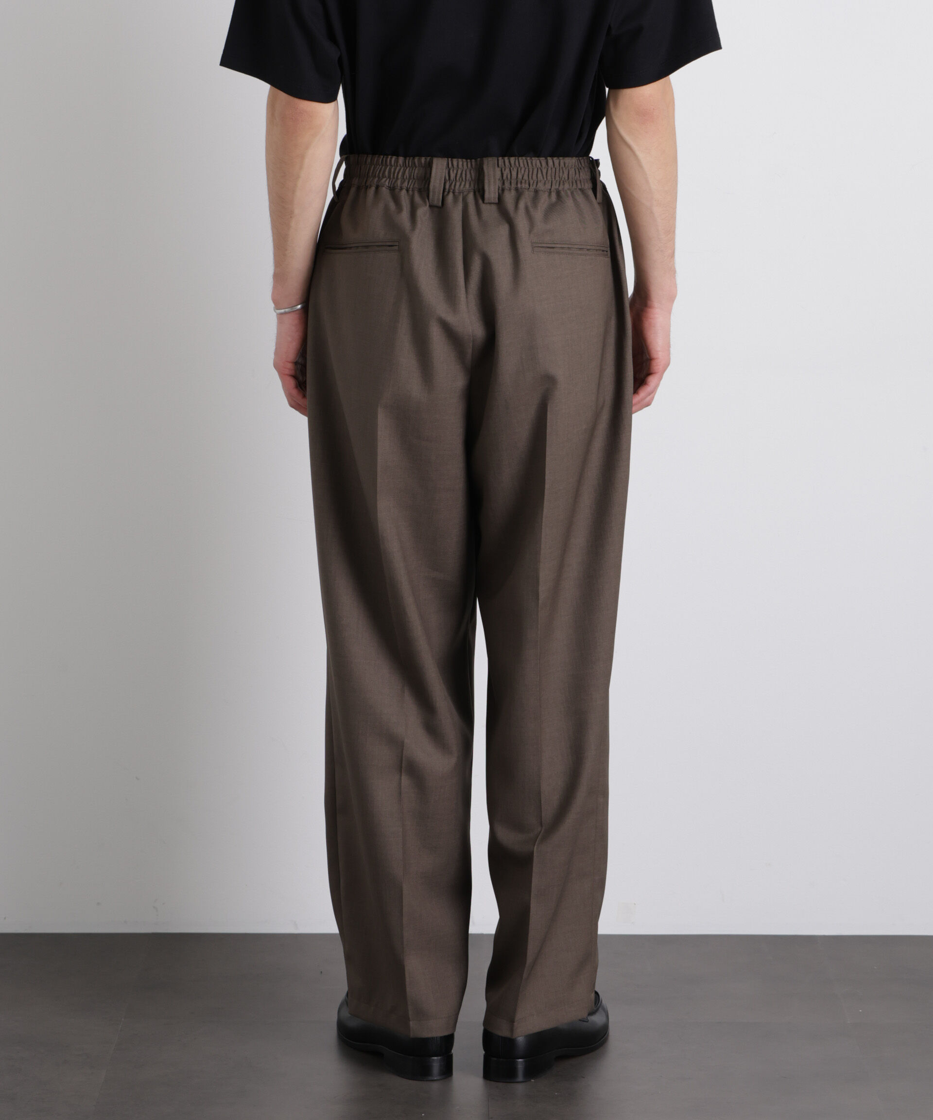 nano･universe「「大人のワイドパンツ」ドライギャバワイドイージースラックス」|チノ|