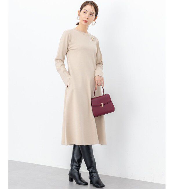 組曲「シックフレアニットワンピース」|ワンピース|