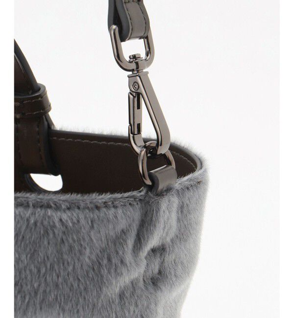 自由区「【SHIHOさん着用】ハラコライクミニ バッグ」|ハンドバッグ|