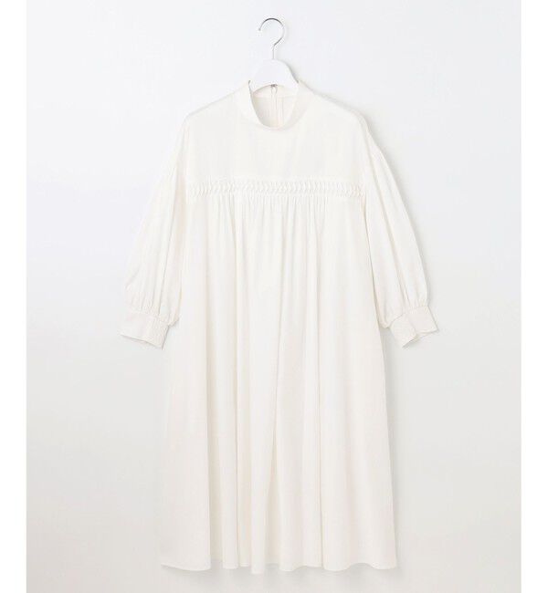 23区「【SLOW/一部店舗限定】ウォッシュドコットンサテン ワンピース」|ワンピース|