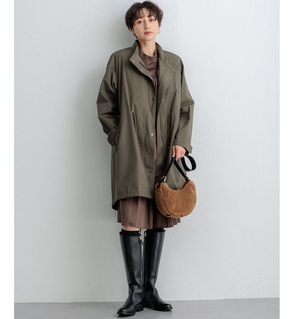 23区「【SLOW/一部店舗限定】ウォッシュドコットンサテン ワンピース」|ワンピース|