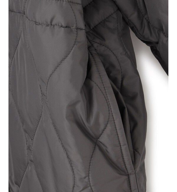 23区「【洗える/撥水加工】中綿 ロング パディング アウター」|ダウン|