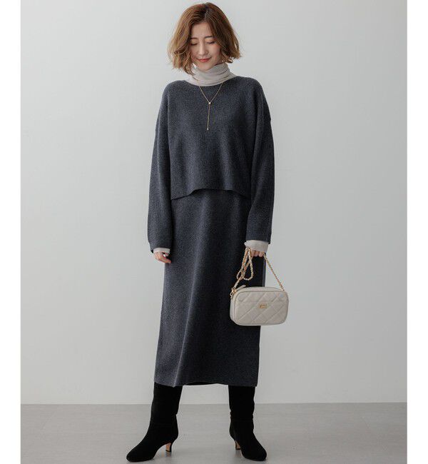 23区「ラインストーン ラリエット ネックレス」|ネックレス|