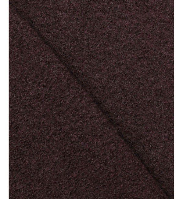 23区「ボイルドウールコンビ ジップ タートルニット」|ニット・セーター|