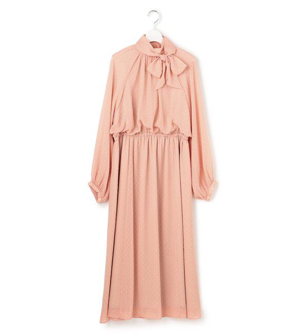 23区「【好評につき一部追加予約/APPLAUDIR】ドットクレープシフォン ドレス」|ドレス|