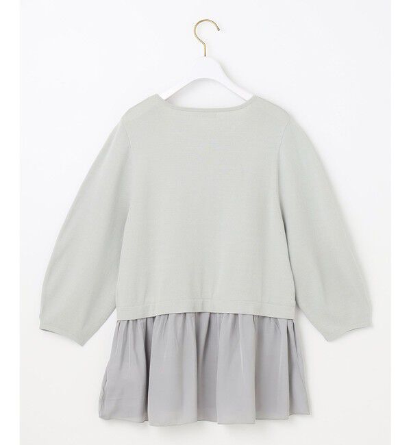 any SiS「【洗える】ファブリックコンビ ニット」|ニット・セーター|