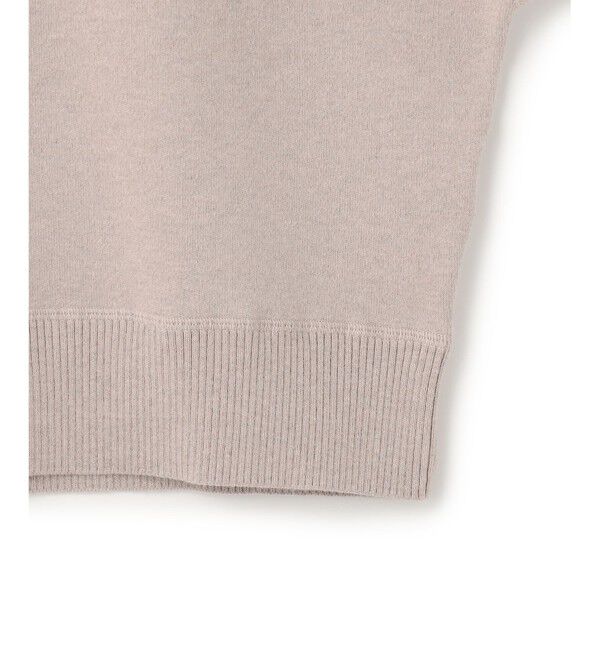 BEIGE,「【洗える・Precious掲載】TAFT / コットンカシミヤスウェットニットトップス」|ニット・セーター|
