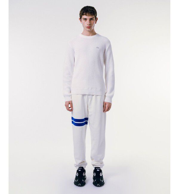 LACOSTE「ヘザーカラーリングワッフルニット / メランジニット」|ニット・セーター|