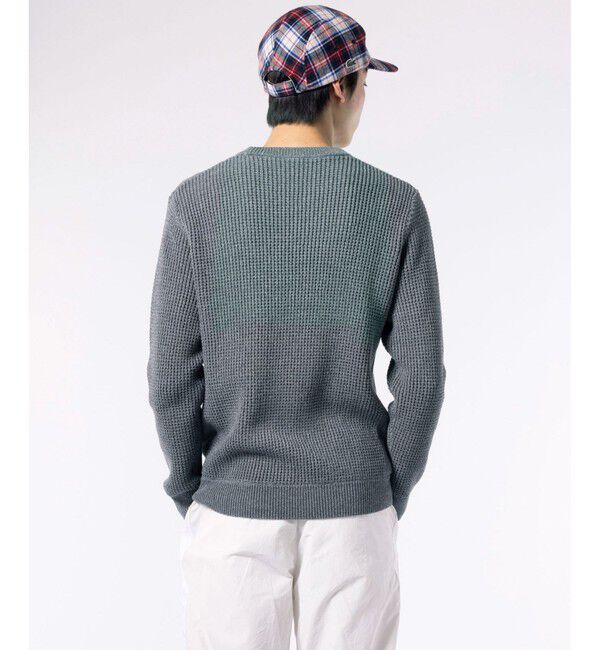 LACOSTE「ヘザーカラーリングワッフルニット / メランジニット」|ニット・セーター|