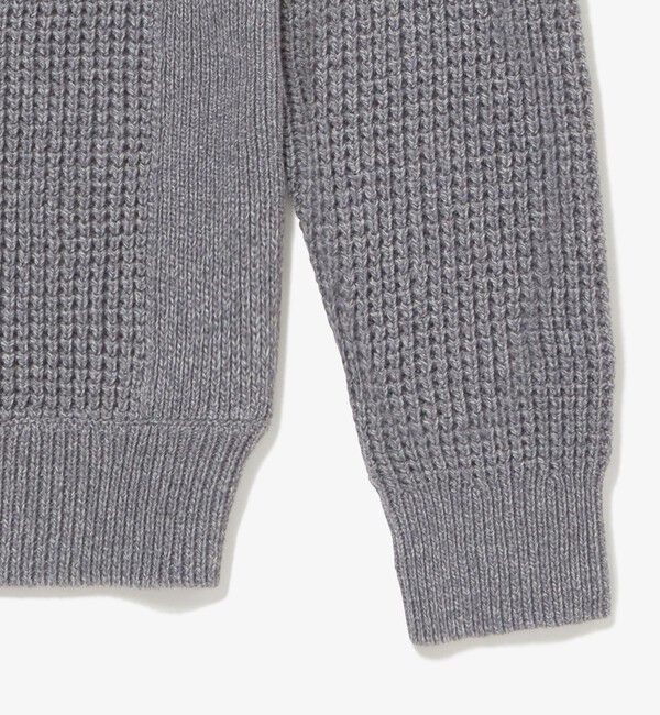 LACOSTE「ヘザーカラーリングワッフルニット / メランジニット」|ニット・セーター|