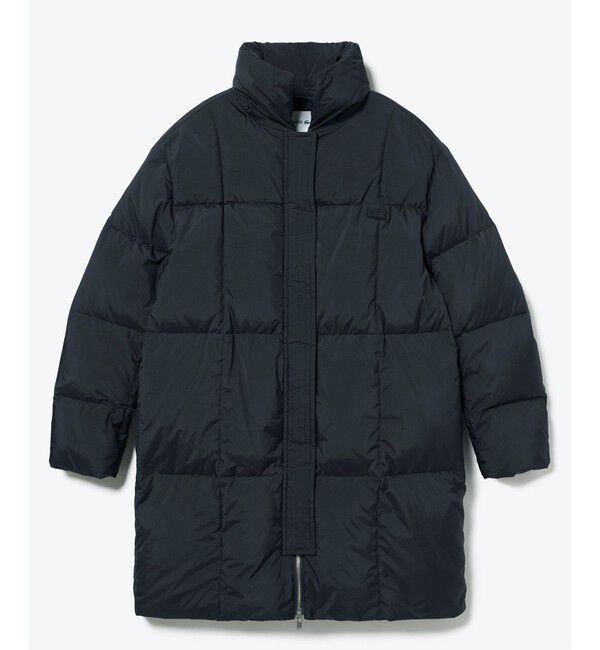 LACOSTE「パウダータッチ ダブルジップ ナイロンスタンドカラーダウンコート」|ダウン|