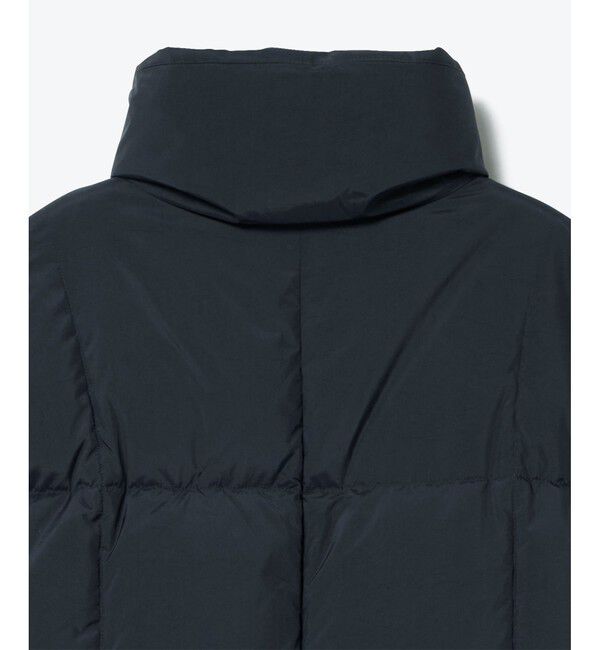 LACOSTE「パウダータッチ ダブルジップ ナイロンスタンドカラーダウンコート」|ダウン|