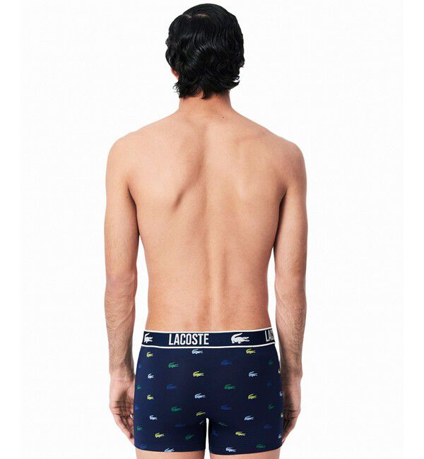 LACOSTE「３パックマイクロファイバートランクボクサーショーツ / ボクサーパンツ」|インナー|